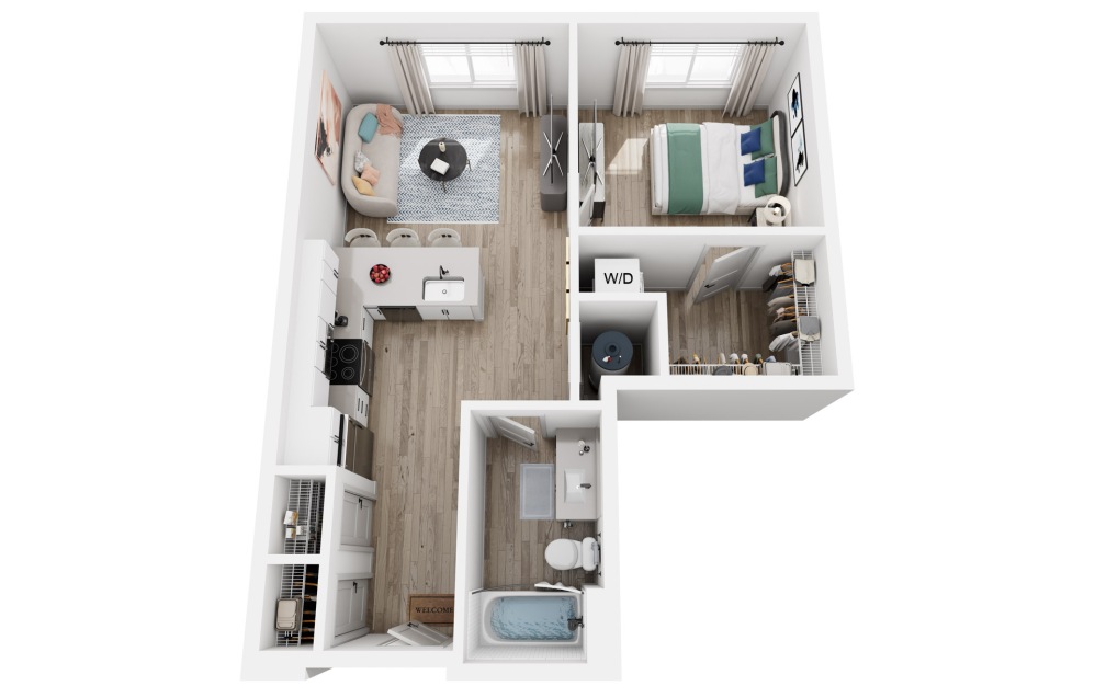 Dusk 1 Bed at Versa