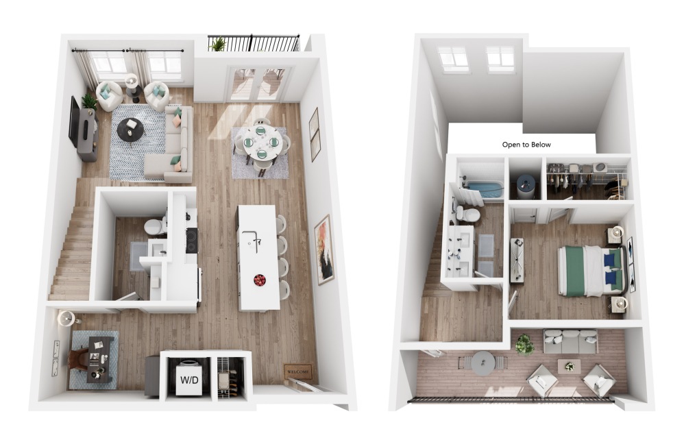 Impression, Penthouse Apartment - 2 Floors at Versa